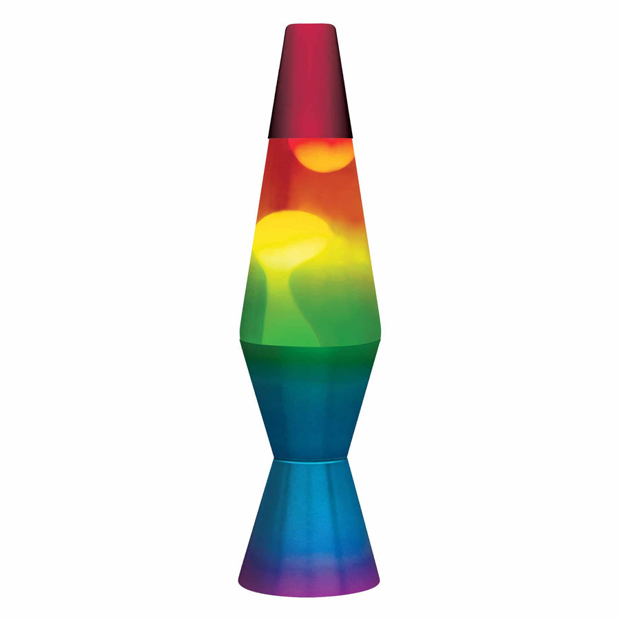 11.5″ LAVA LAMP RAINBOW – WHITE/TRICOLOR V3